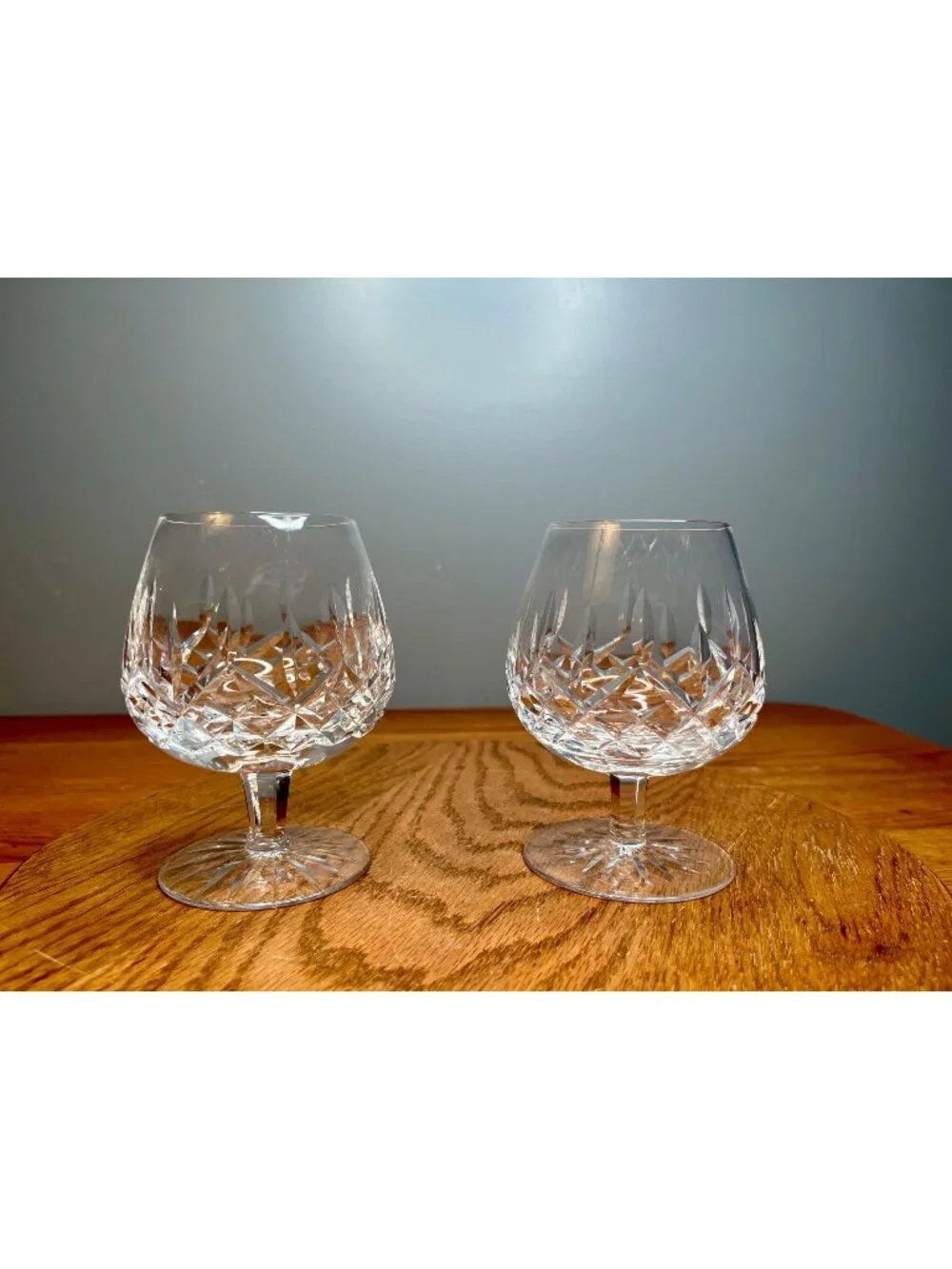 Waterford Crystal Lismore Brandy Glasses Set of 2